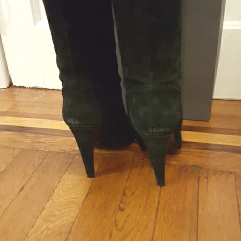 7 For All Mankind Isis suede boots
